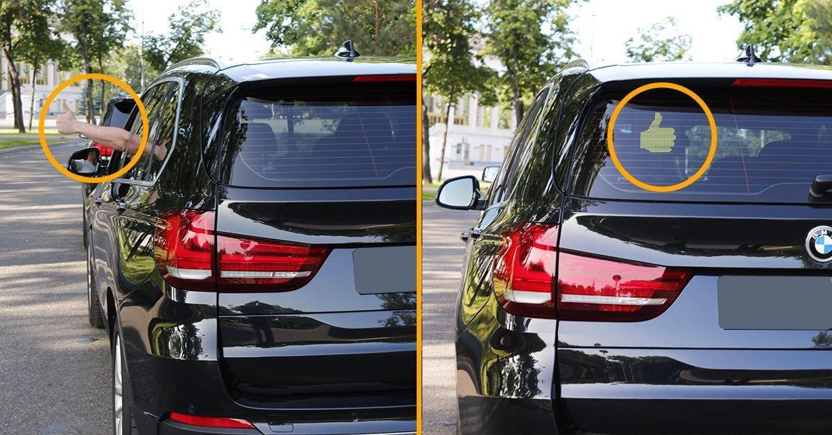 Автомобильное LED-табло — будьте заметны на дороге
