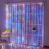 LED USB Užuolaida - Girlianda 3x3m 