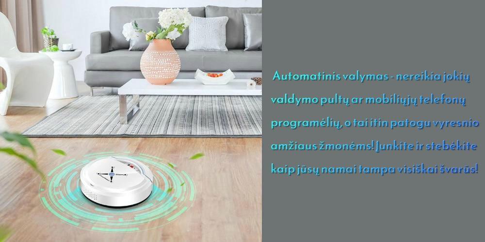 Automaatne robottolmuimeja – puhtad kodud ilma igasuguse vaevata