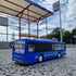 Kaug juhitav RC-buss avatavate ustega, sinine