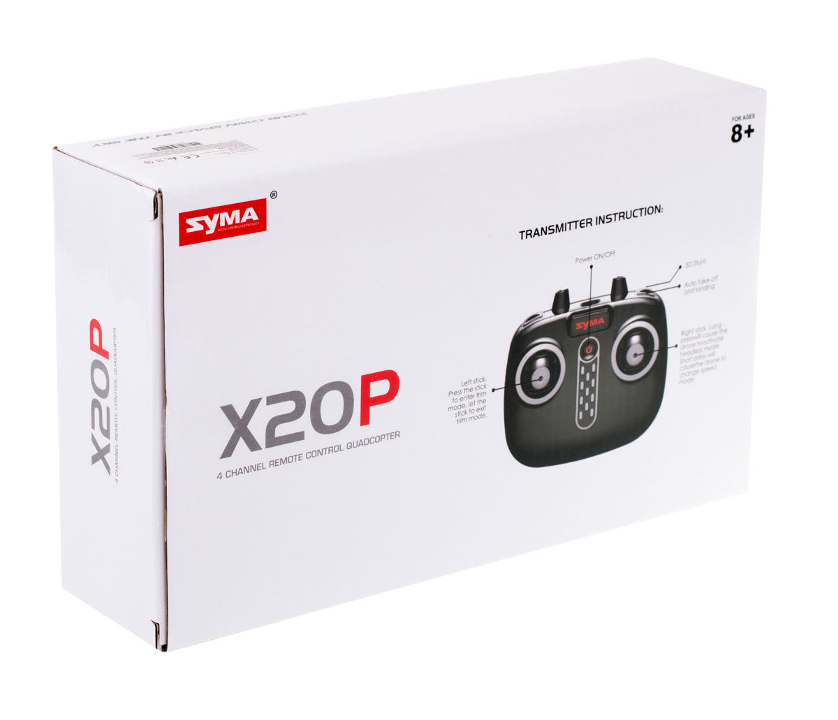 SYMA X20P 2.4GHz RTF 360 RC droon