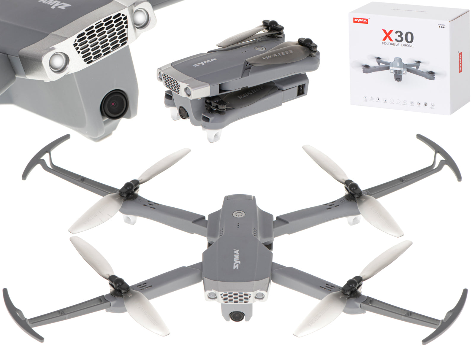 SYMA X30 2,4 GHz GPS-kaamera FPV WIFI 1080p