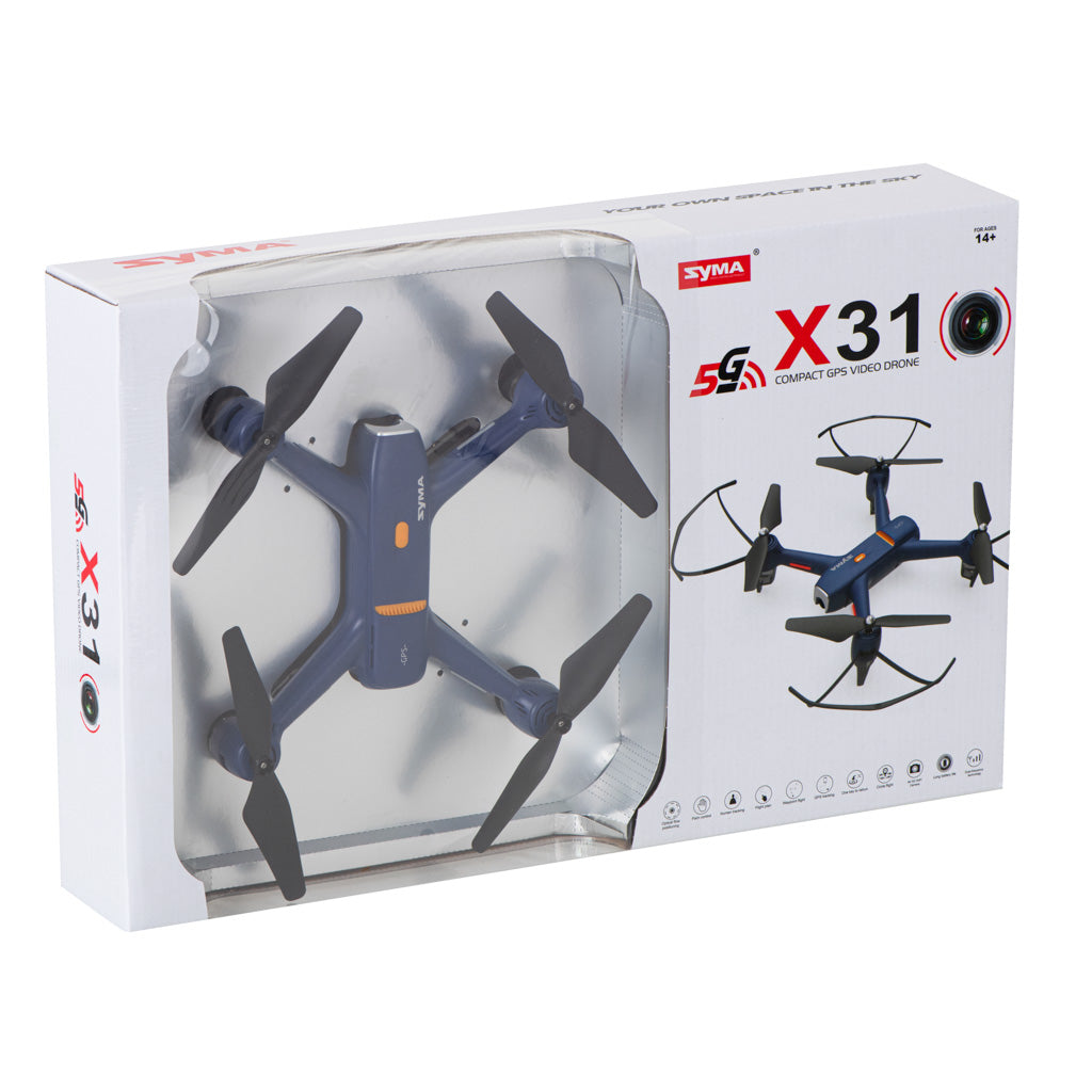 Радиоуправляемый дрон "Syma X31" 2,4 ГГц, GPS, HD-камера 5G