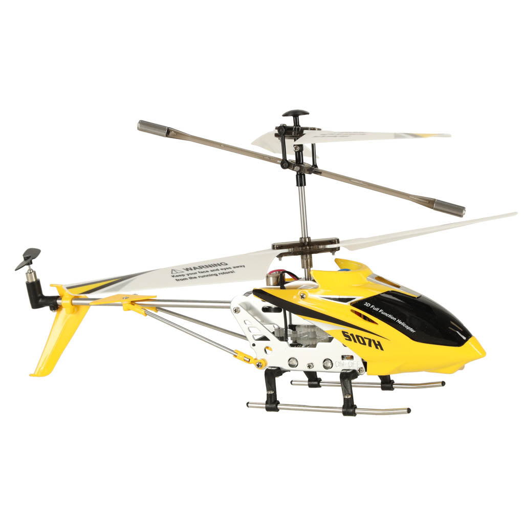 Радиоуправляемый вертолет SYMA S107H 2.4GHz RTF, желтый