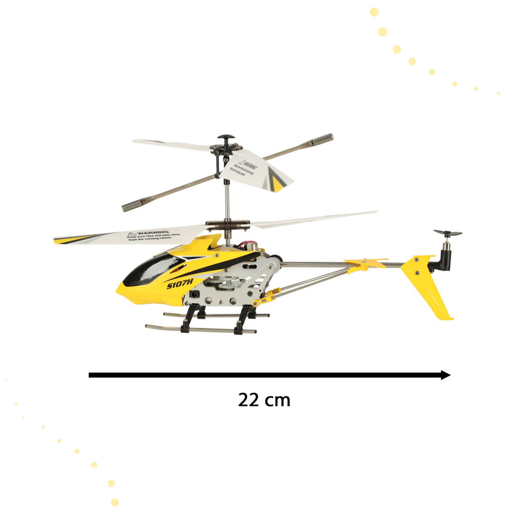 Радиоуправляемый вертолет SYMA S107H 2.4GHz RTF, желтый