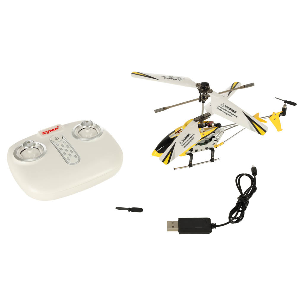 Радиоуправляемый вертолет SYMA S107H 2.4GHz RTF, желтый
