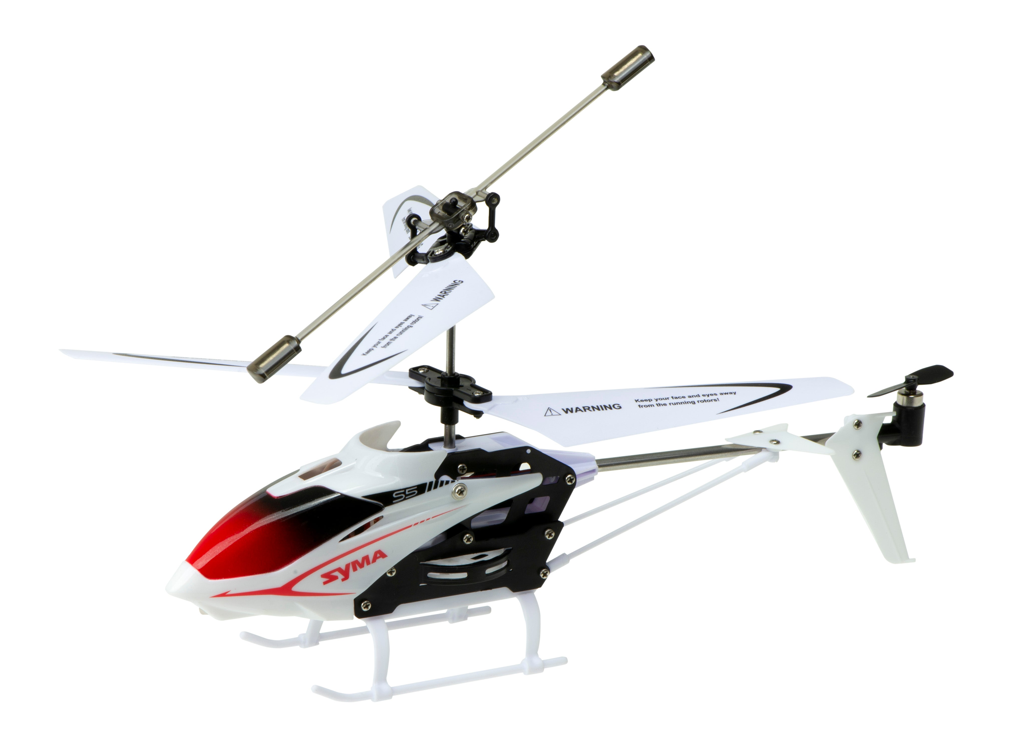 SYMA S5 RC helikopter 3CH valge