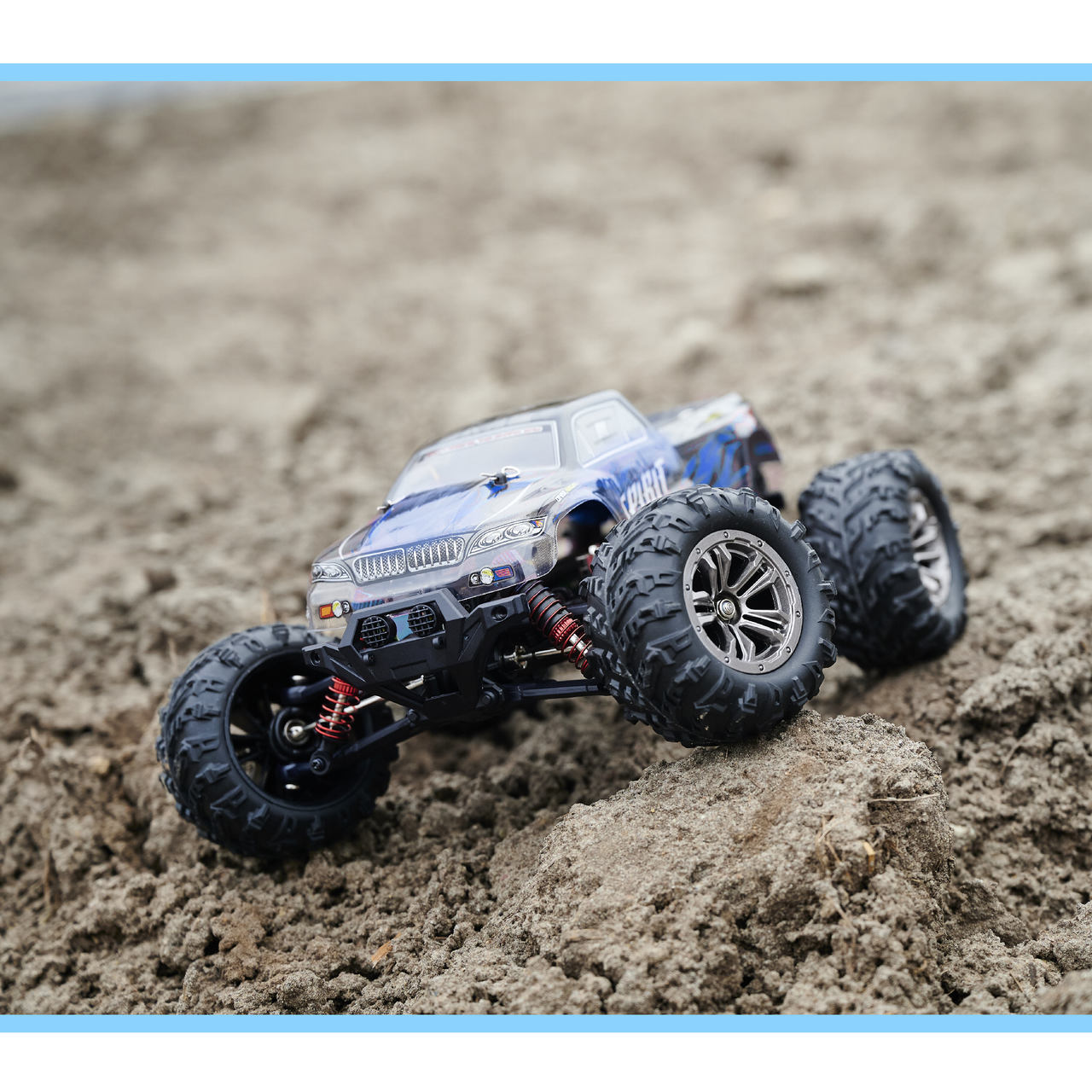 RC-auto Q901 harjadeta 1:16 2.4G 4CH 52km/h sinine
