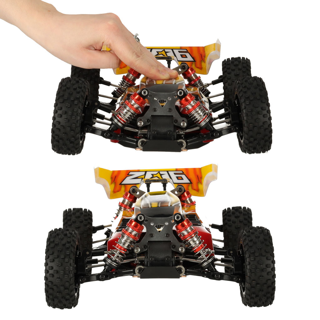 Kaugjuhitav auto RC WLToys 144010 Speed Racing 1:14 harjadeta mootor 75km/h