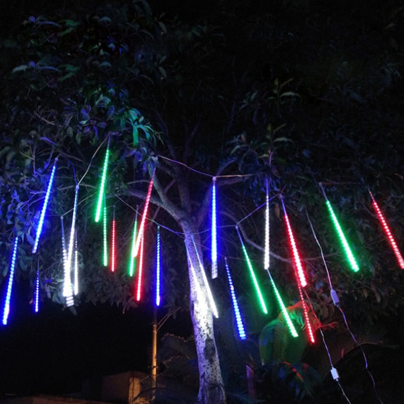 LED-lemputės-meteorų-lietus