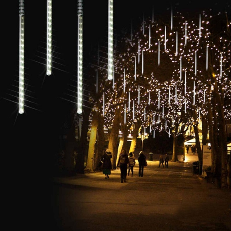 LED-lemputės-meteorų-lietus