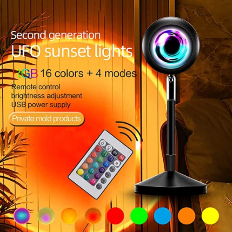 vaivorykštės-spalvų-šviečianti-lempa