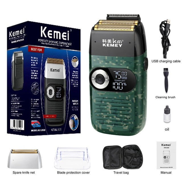 kemei-elektrinė-skutimosi-mašinėlė